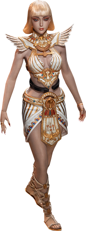Aset Goddess of Magic (White) Sixth Scale Figure  (Prototype Shown) View 13