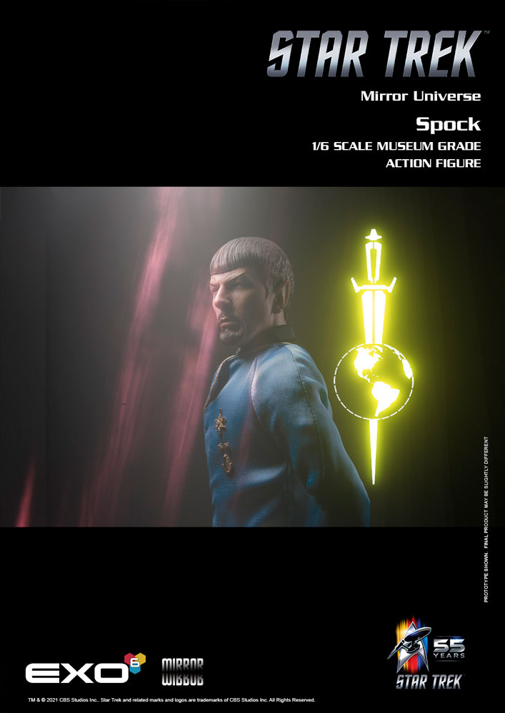 Mirror Universe Spock- Prototype Shown