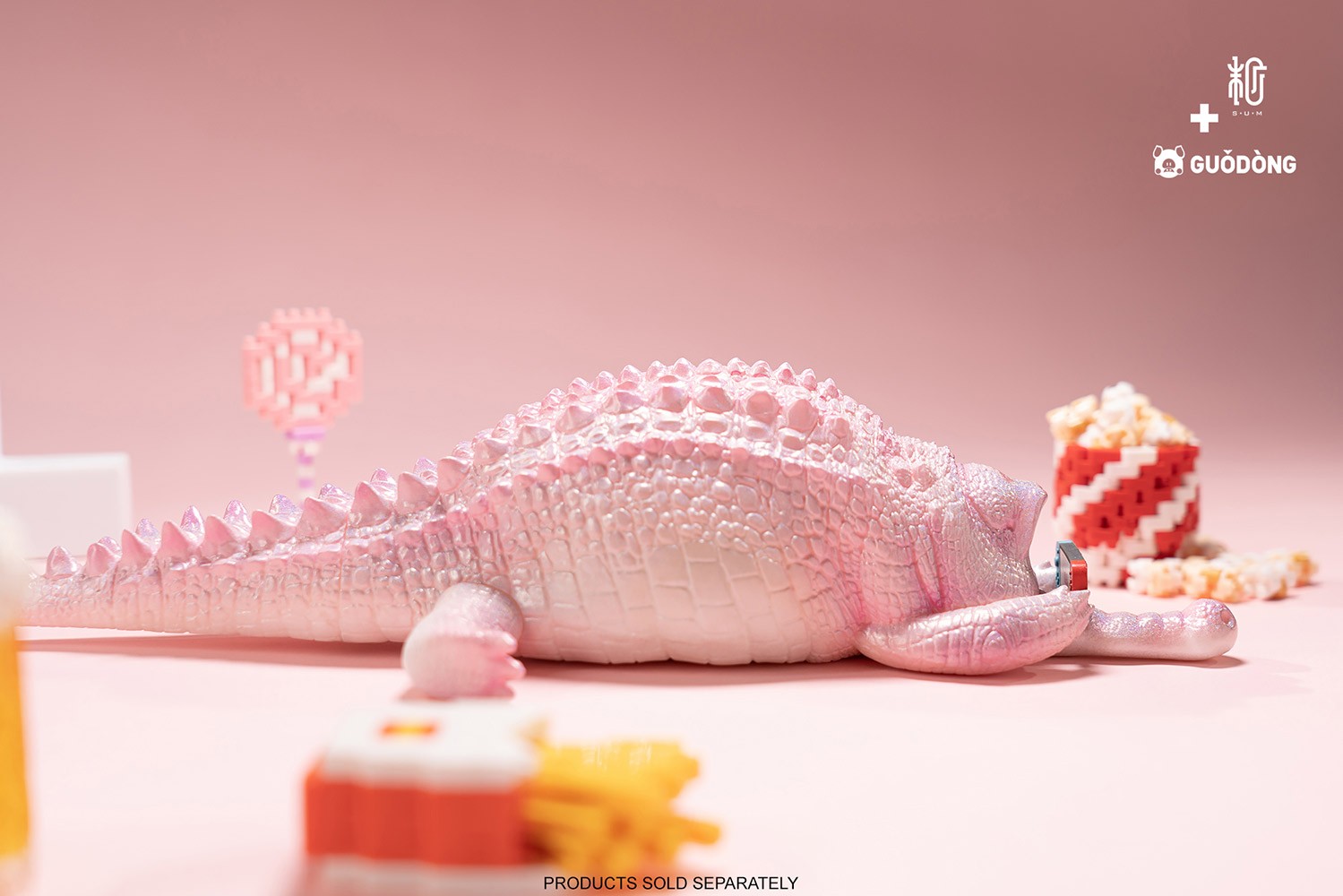 Crawling Crocodile (Peach)- Prototype Shown