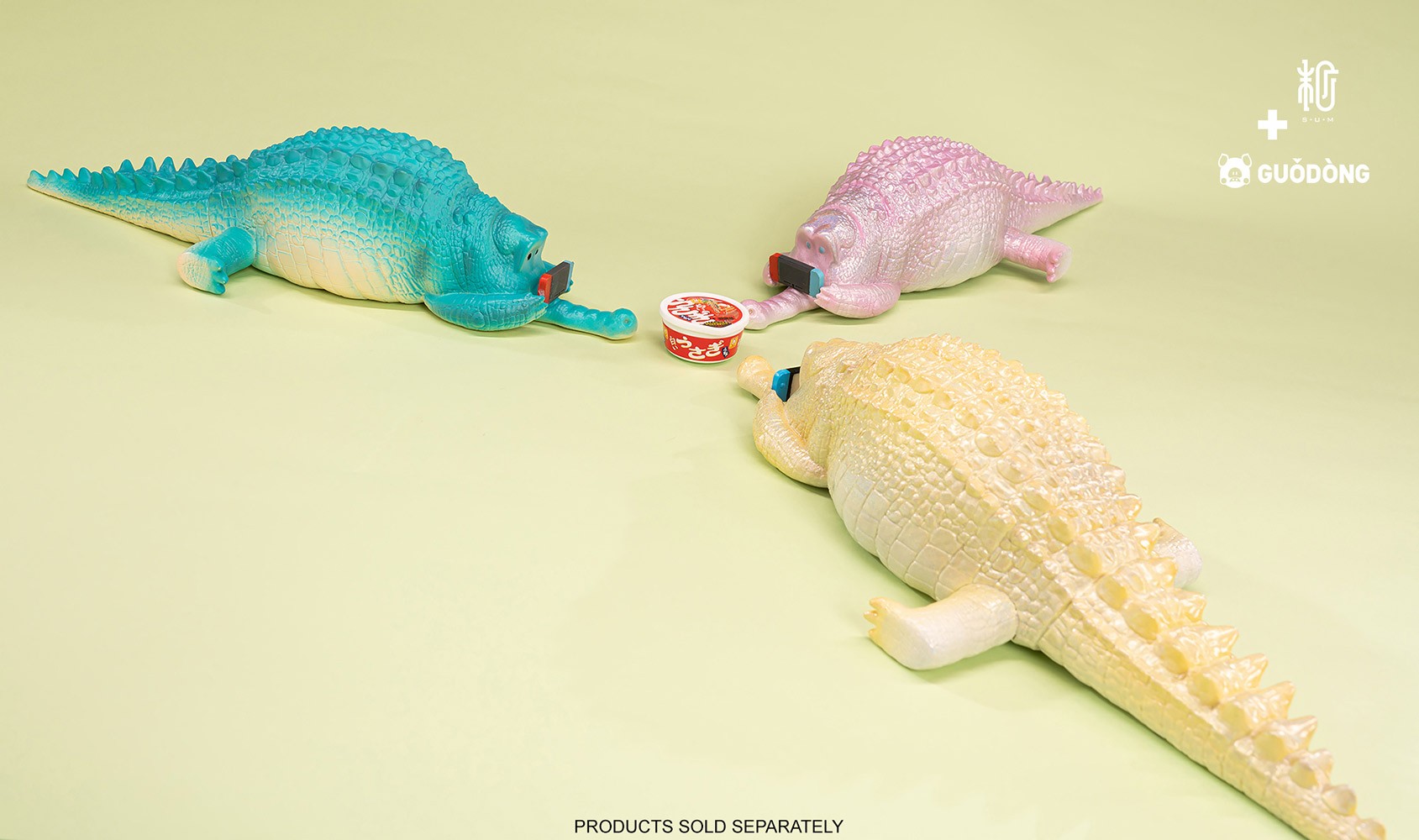 Crawling Crocodile (Peach)- Prototype Shown