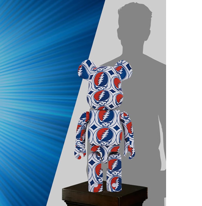 Be@rbrick Grateful Dead (Steal Your Face) 1000％- Prototype Shown
