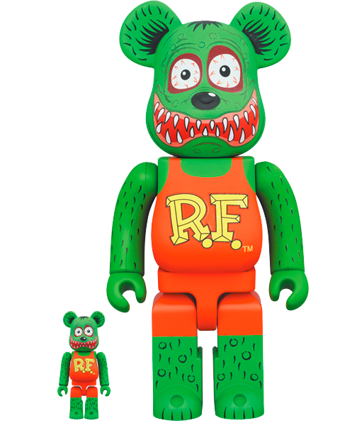 Be@rbrick Rat Fink 100％ and 400％ Set (Prototype Shown) View 5