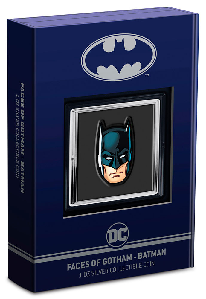 Batman 1oz Silver Coin- Prototype Shown