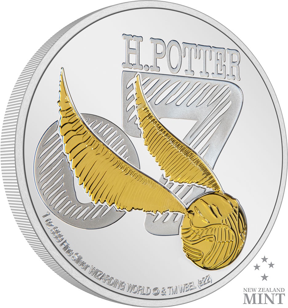 Golden Snitch 1oz Silver Coin