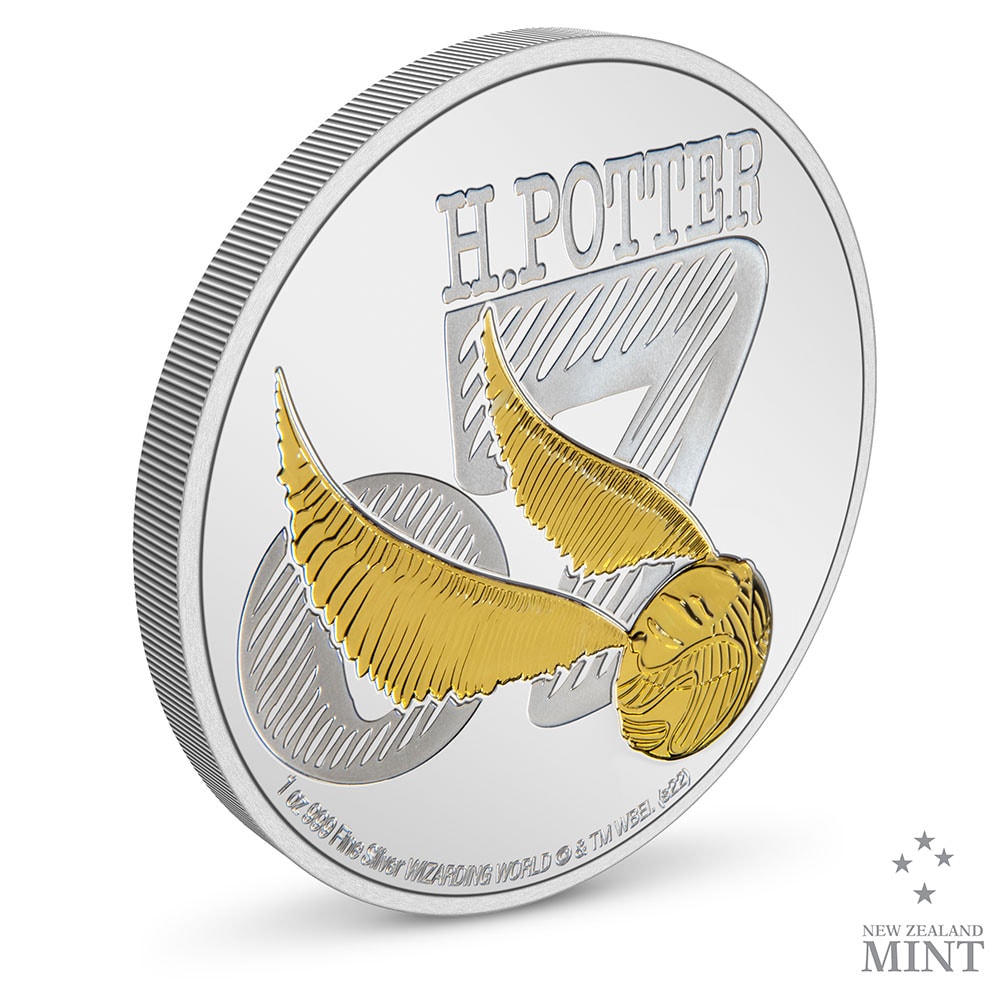 Golden Snitch 1oz Silver Coin