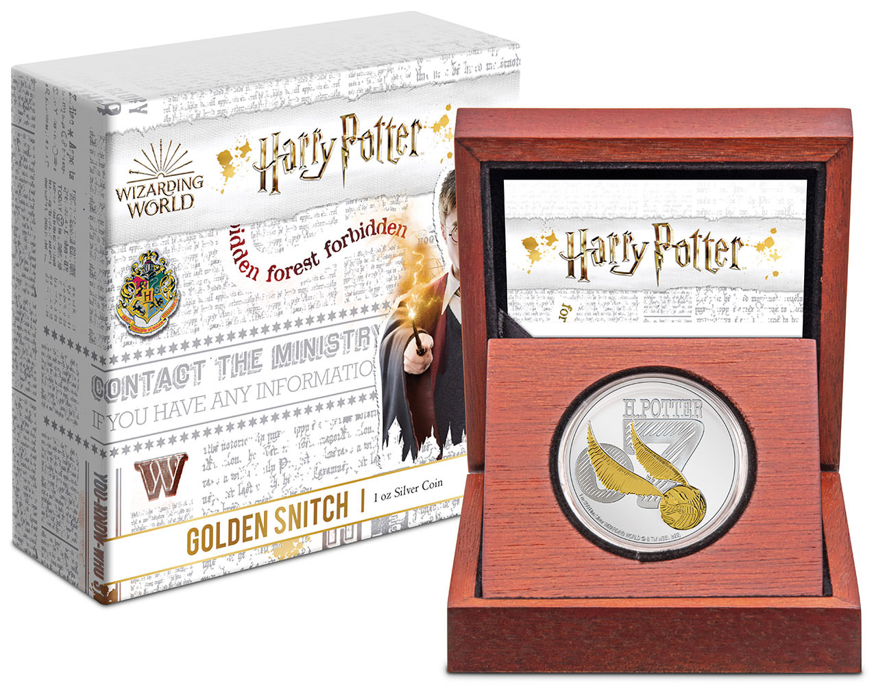 Golden Snitch 1oz Silver Coin