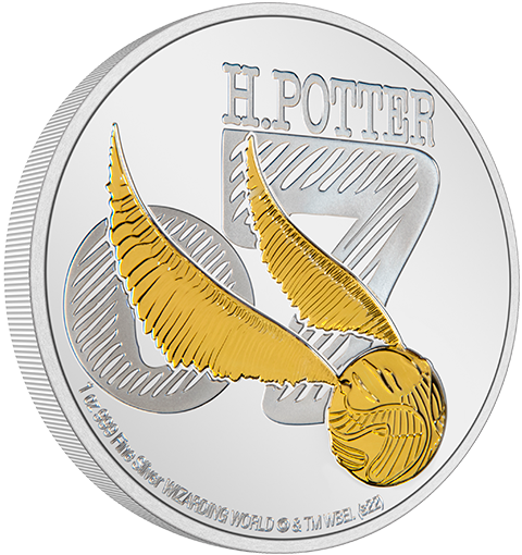 Golden Snitch 1oz Silver Coin