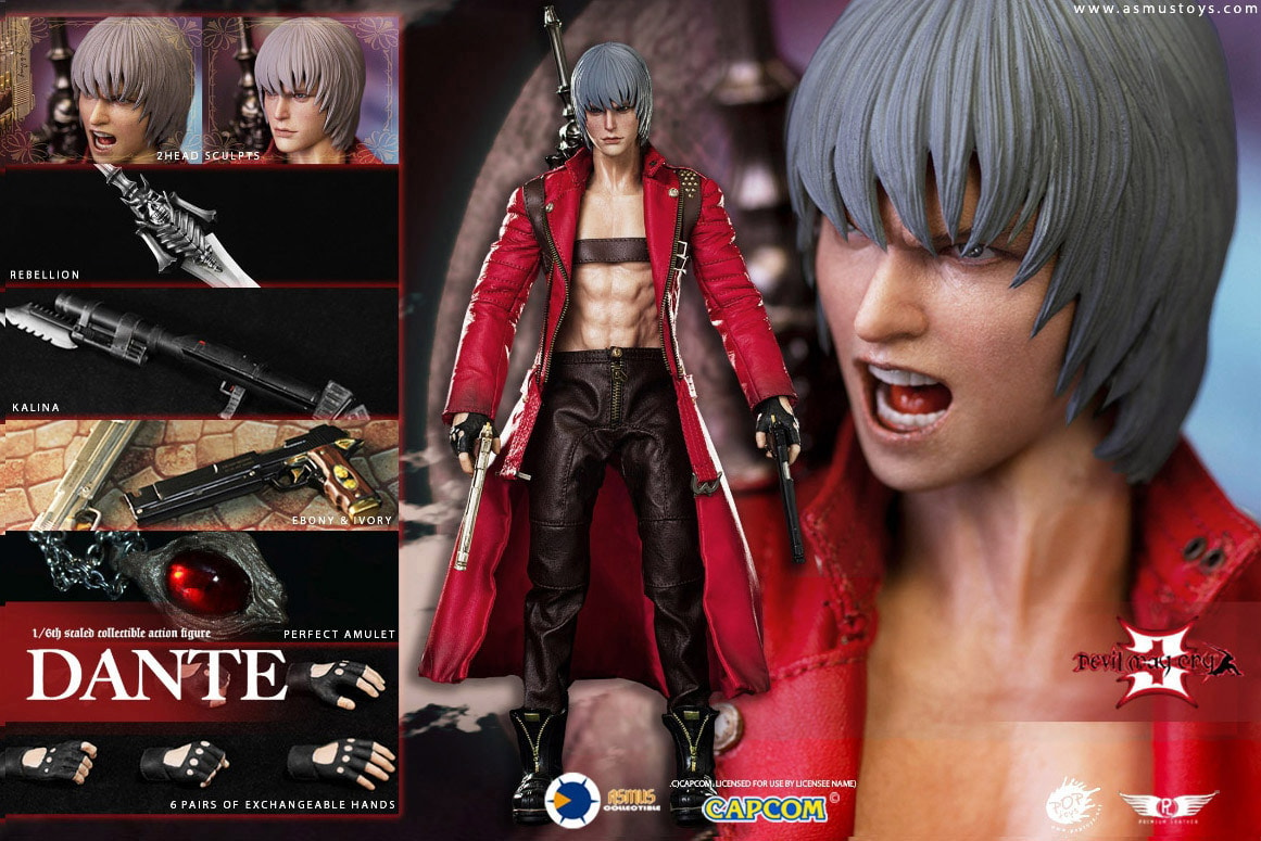 Dante - Devil May Cry 3: Dante's Awakening - Asmus Toys 1/6 Scale