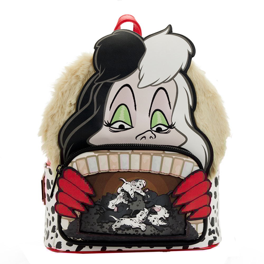 101 Dalmatians Villains Scene Cruella Mini Backpack (Prototype Shown) View 1