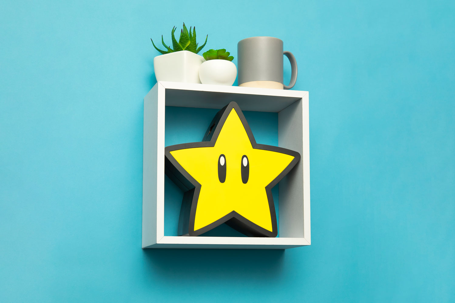 Super Mario Super Star Projection Light