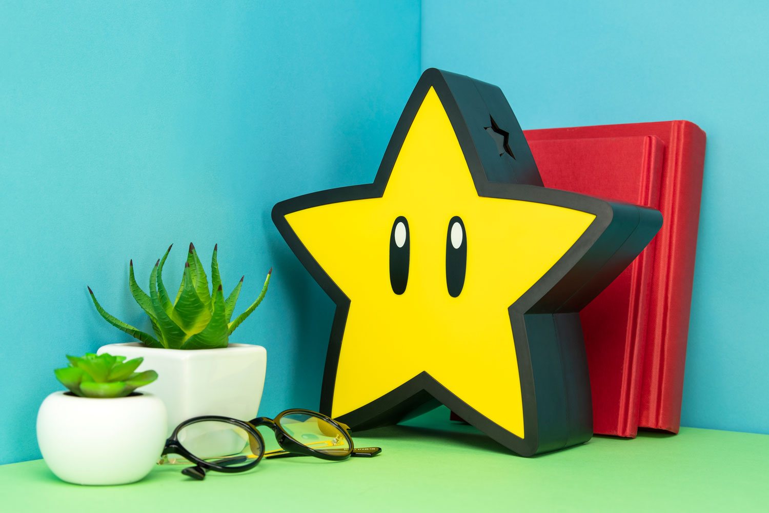 Super Mario Super Star Projection Light