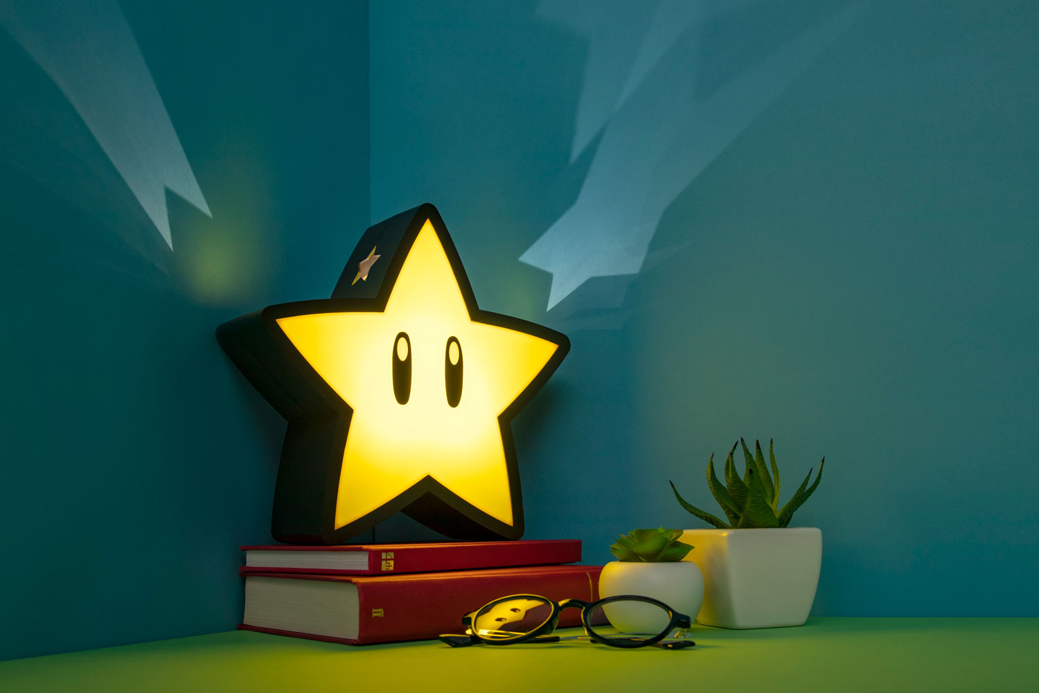 Super Mario Super Star Projection Light