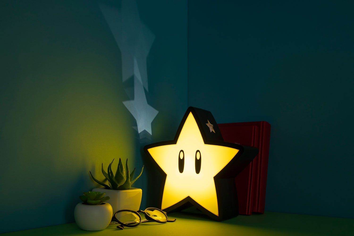 Super Mario Super Star Projection Light
