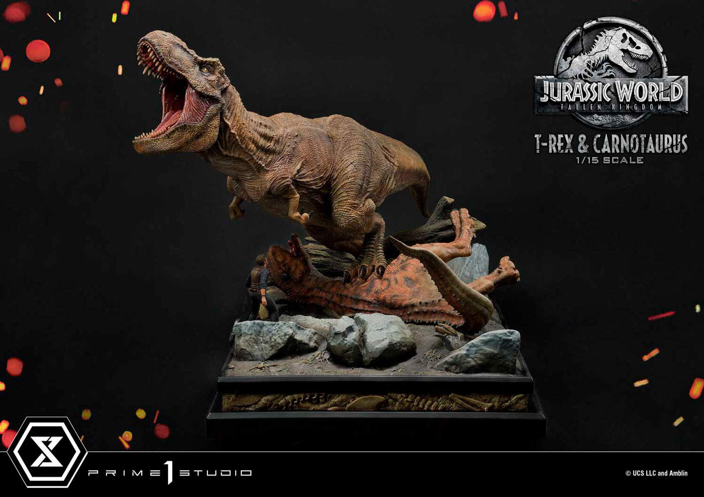 T-Rex & Carnotaurus Collector Edition (Prototype Shown) View 10