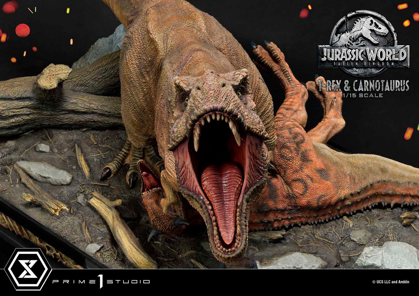T-Rex & Carnotaurus Collector Edition (Prototype Shown) View 12