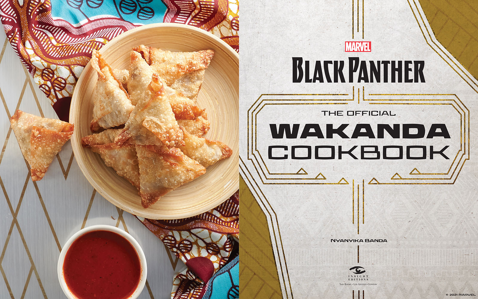 Marvel's Black Panther: The Official Wakanda Cookbook- Prototype Shown