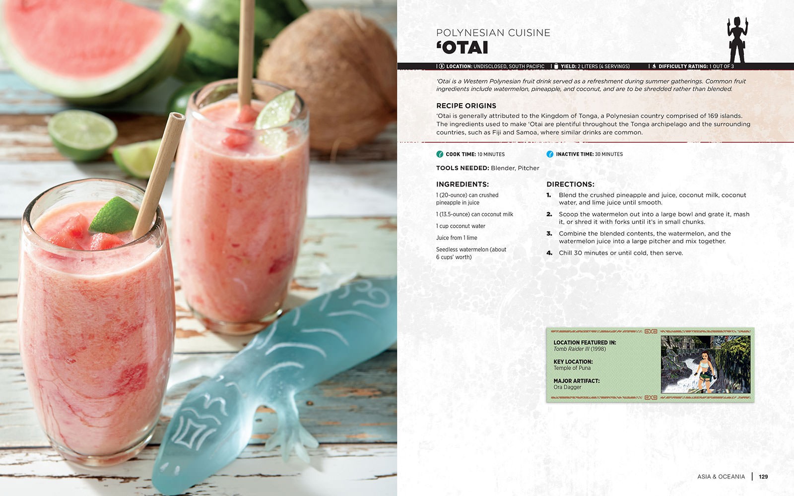 Tomb Raider: The Official Cookbook and Travel Guide