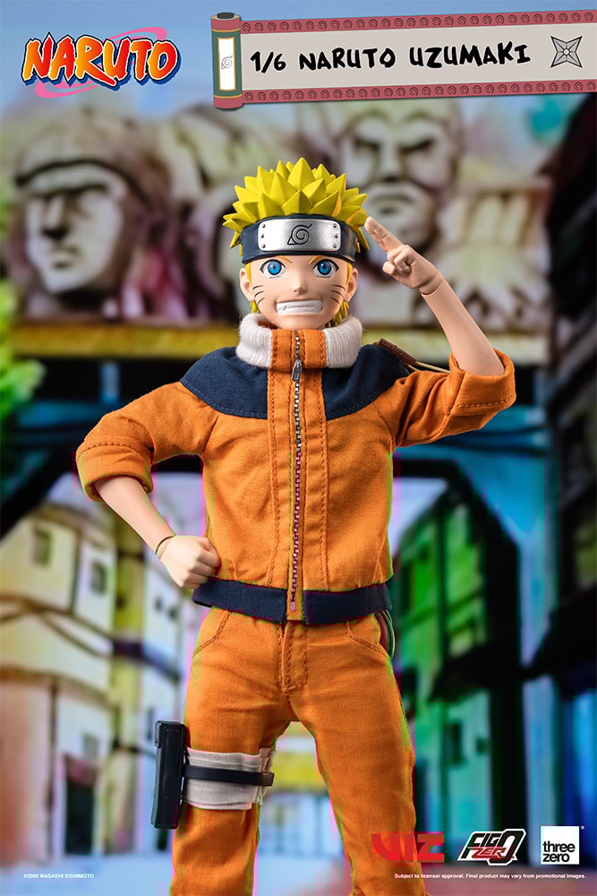 Naruto Uzumaki Sixth Scale Collectible Figure by Threezero