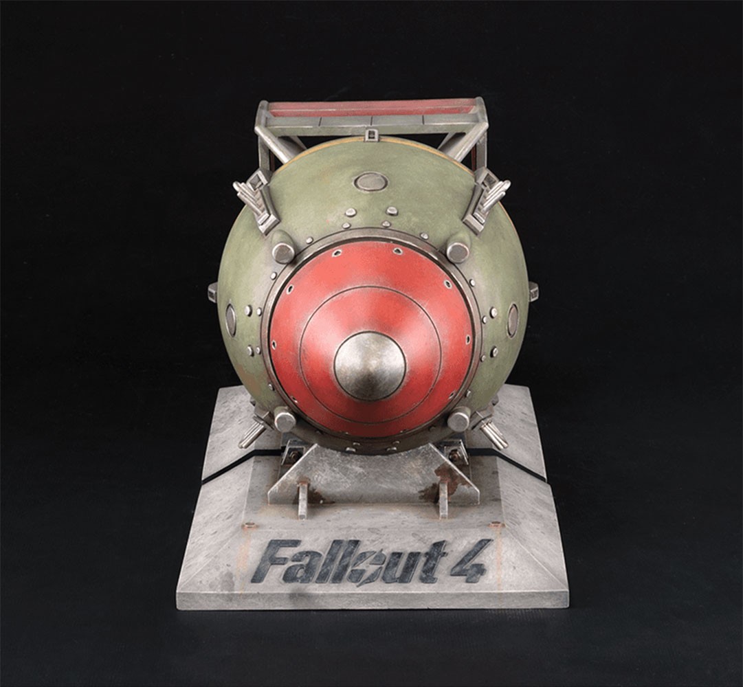 Liberty Prime Nuke Bookends- Prototype Shown