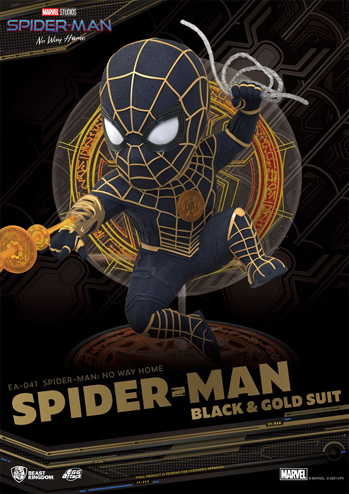 Spider-Man (Black & Gold Suit) (Prototype Shown) View 1