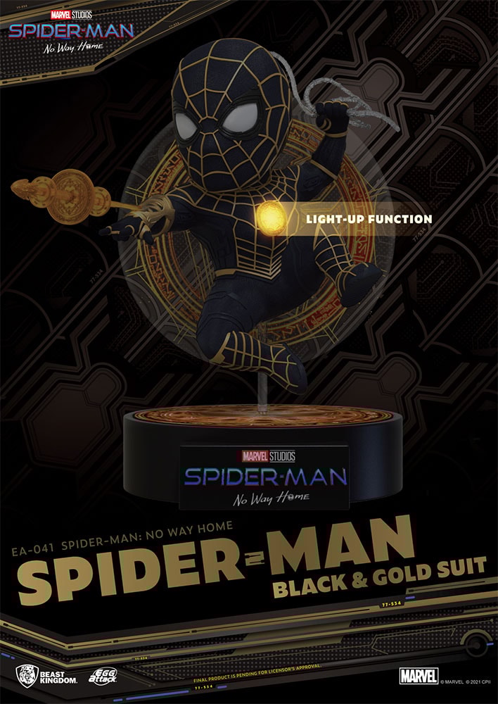 Spider-Man (Black & Gold Suit) (Prototype Shown) View 3