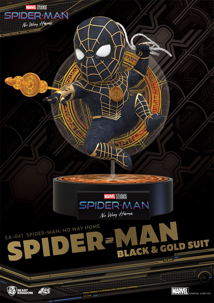 Spider-Man (Black & Gold Suit) (Prototype Shown) View 4