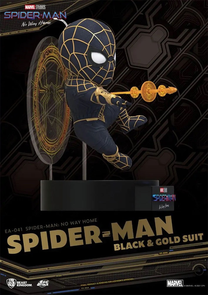 Spider-Man (Black & Gold Suit) (Prototype Shown) View 7