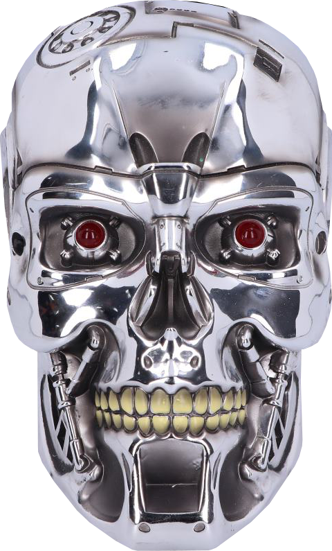 T-800 Terminator Head Plaque- Prototype Shown