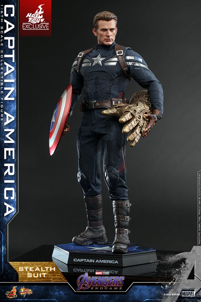 Captain America (Stealth Suit) Sixth Scale Figure by Hot Toys