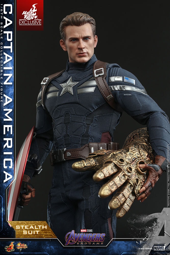 Captain America (Stealth Suit) Sixth Scale Figure by Hot Toys