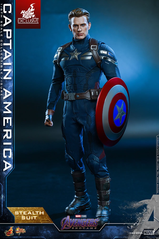 Captain America Stealth Suit Sixth Scale Figure by Hot Toys