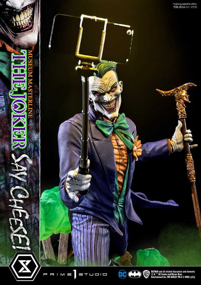 The Joker Say Cheese Statue by Prime 1 Studio | Sideshow Collectibles
