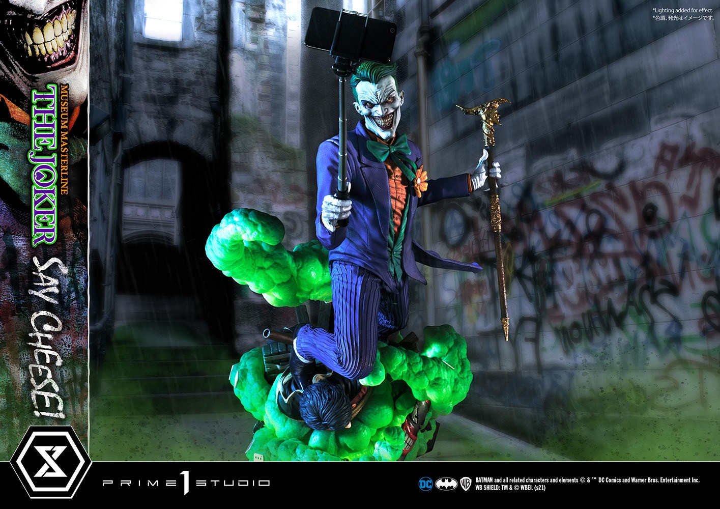 ギンガーン① JOKER様 The Joker Say Cheese Statue by Prime 1 Studio | Sideshow Collectibles