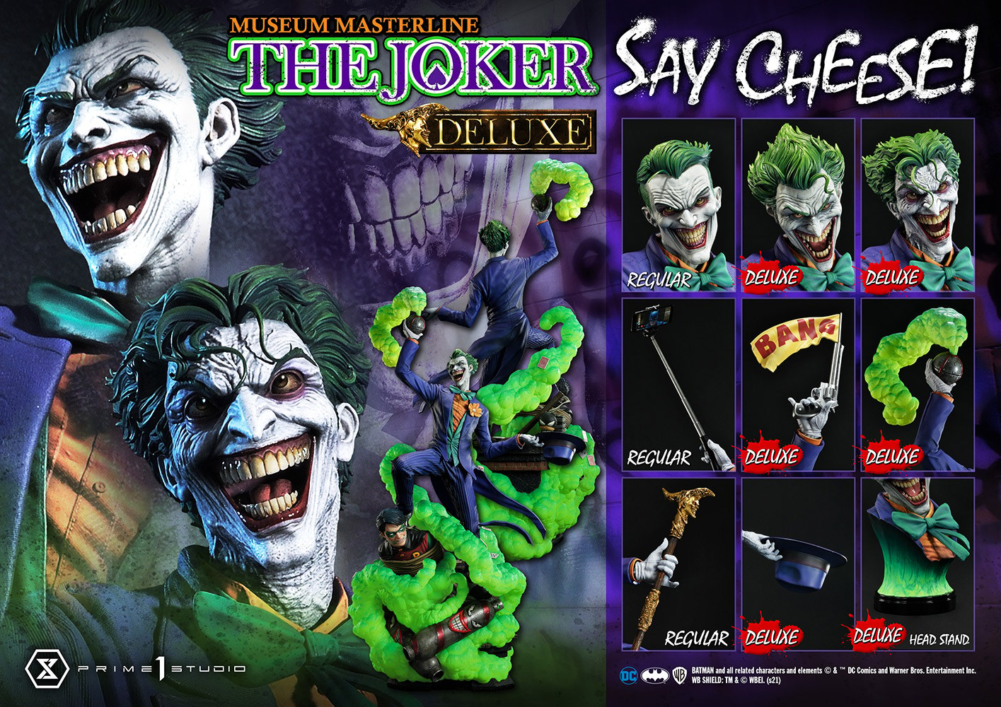 The Joker “Say Cheese!” (Deluxe Version) (Prototype Shown) View 1