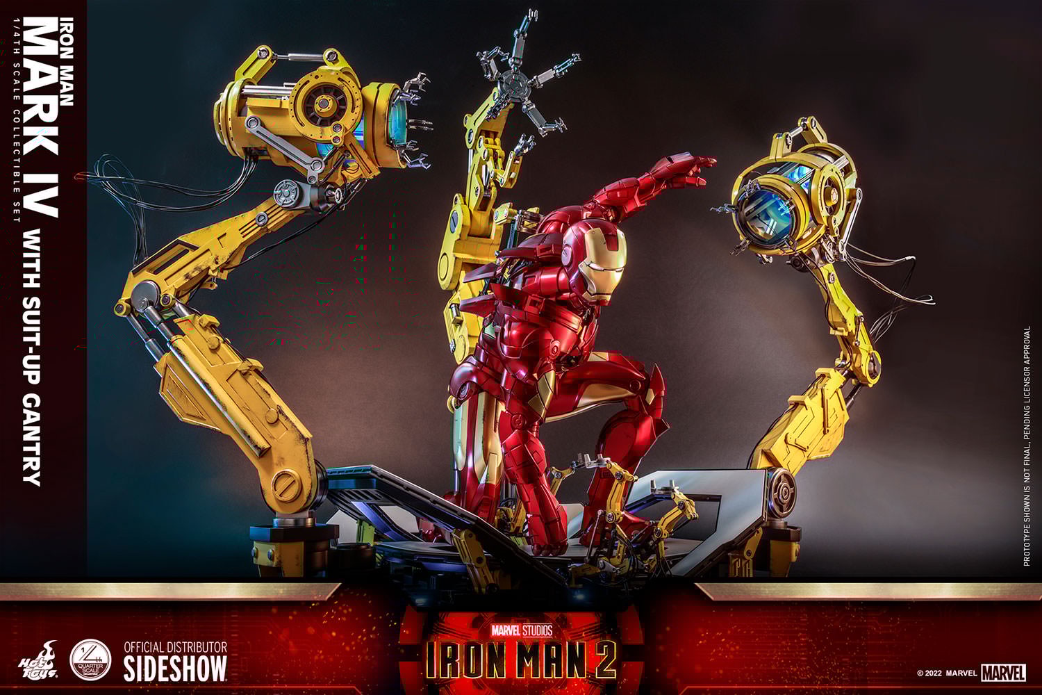 Iron Man Mark IV With Suit-Up Gantry