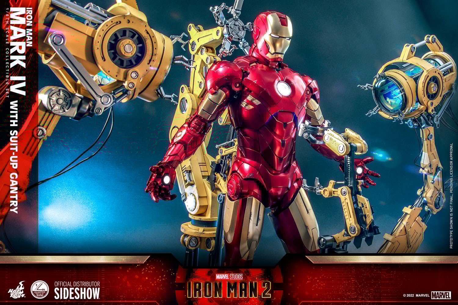 Iron Man Mark IV With Suit-Up Gantry