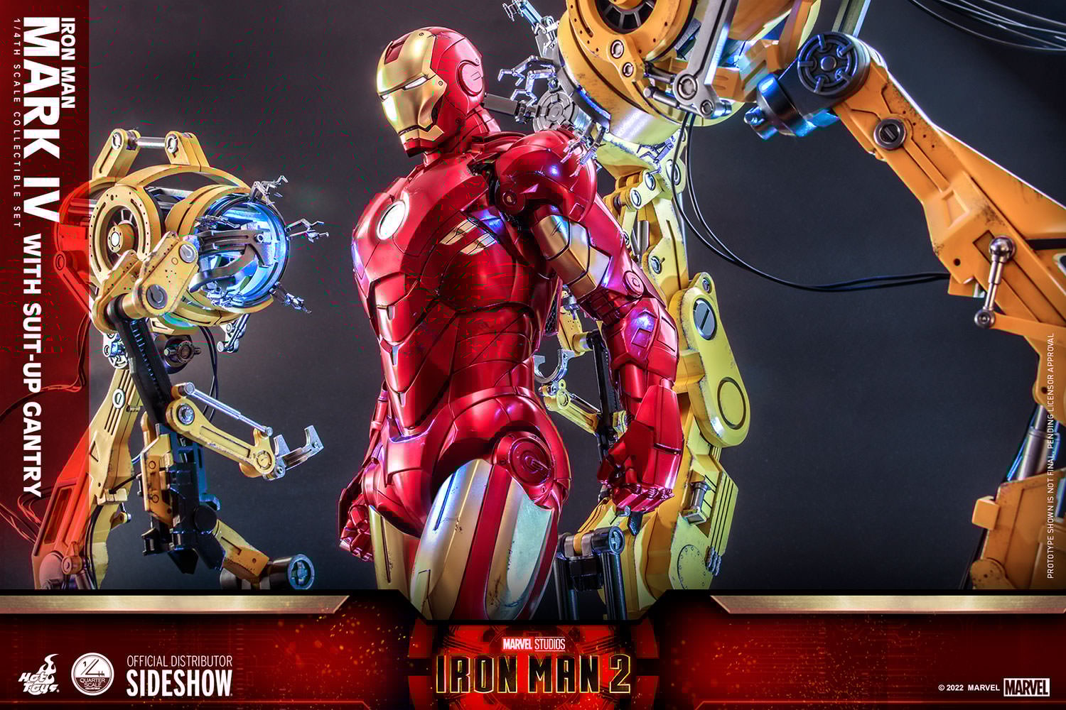 Iron Man Mark IV With Suit-Up Gantry