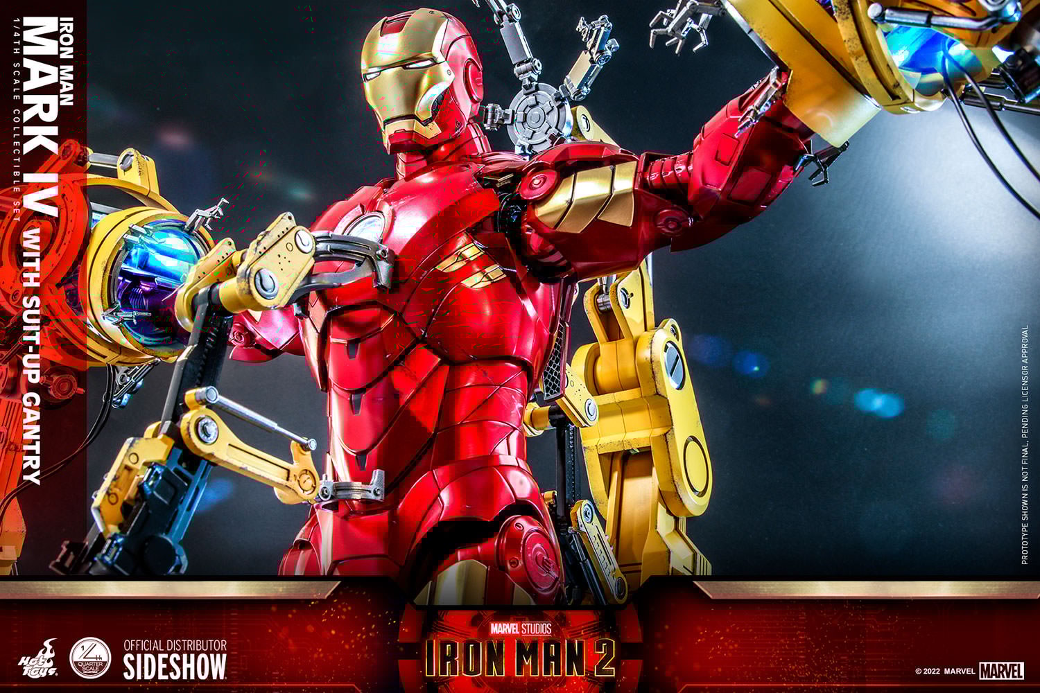 Iron Man Mark IV With Suit-Up Gantry