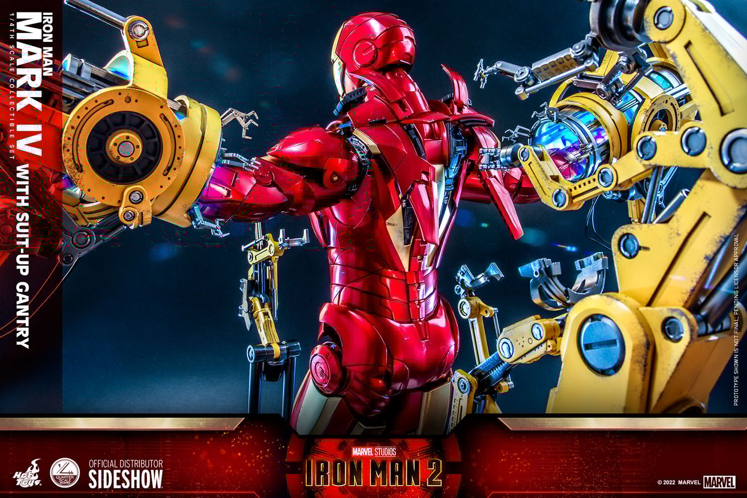 Iron Man Mark IV With Suit-Up Gantry