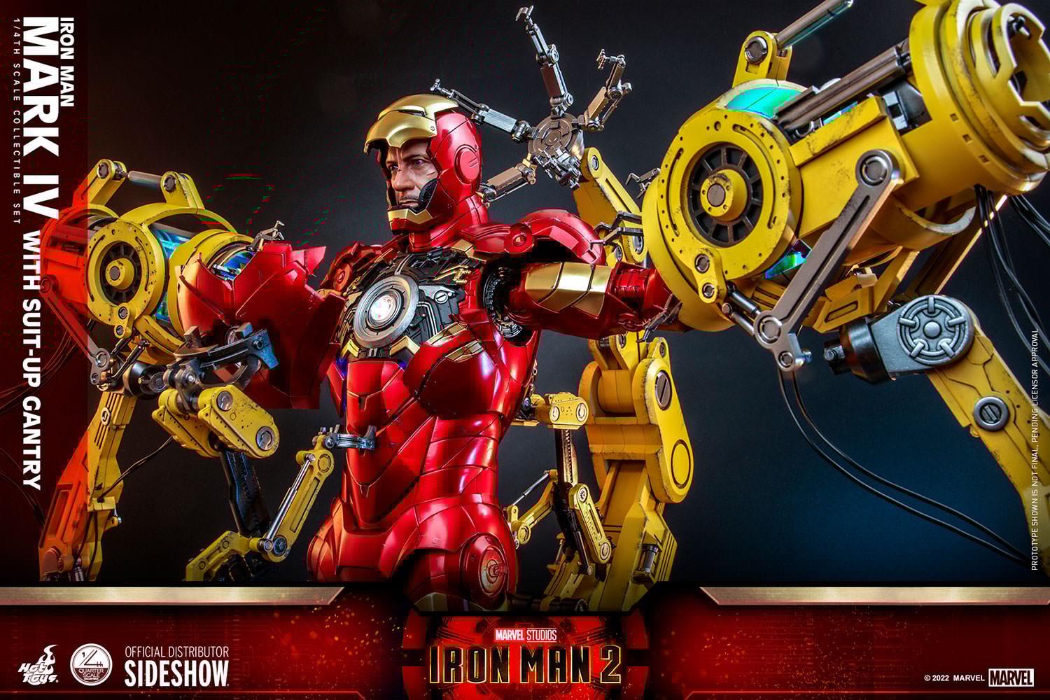 Iron Man Mark IV With Suit-Up Gantry