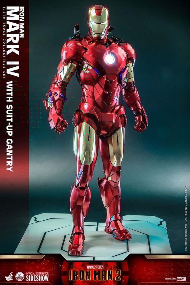 Hot toys quarter clearance scale iron man