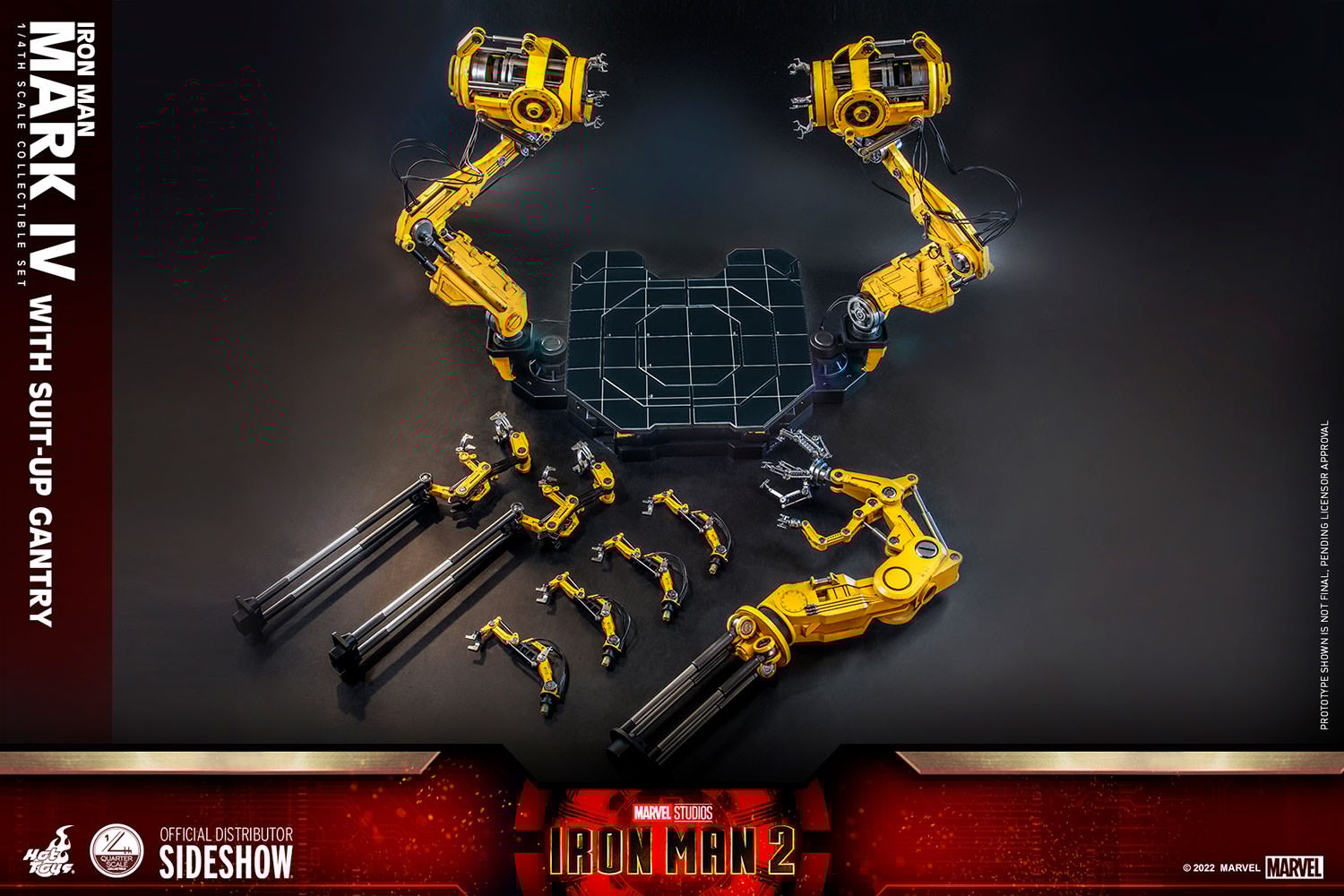 Iron Man Mark IV With Suit-Up Gantry