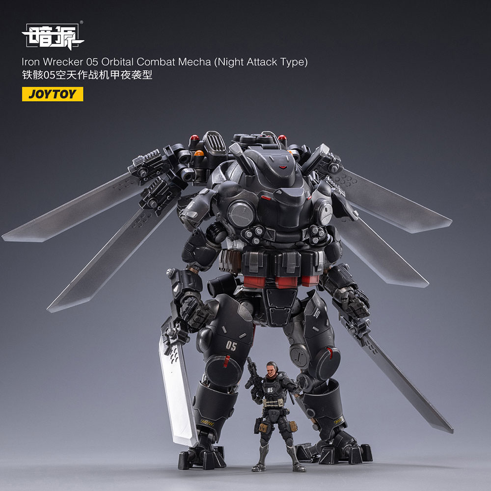 Iron Wrecker 05 Orbital Combat Mecha (Night Attack Type)- Prototype Shown