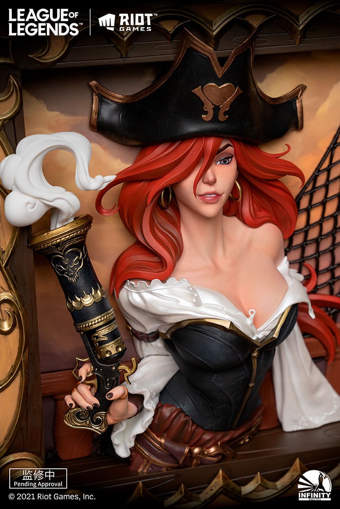 Miss Fortune the Bounty Hunter 3D Photo Frame