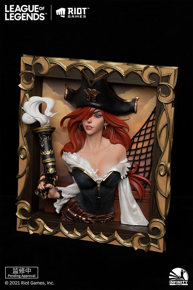 Miss Fortune the Bounty Hunter 3D Photo Frame