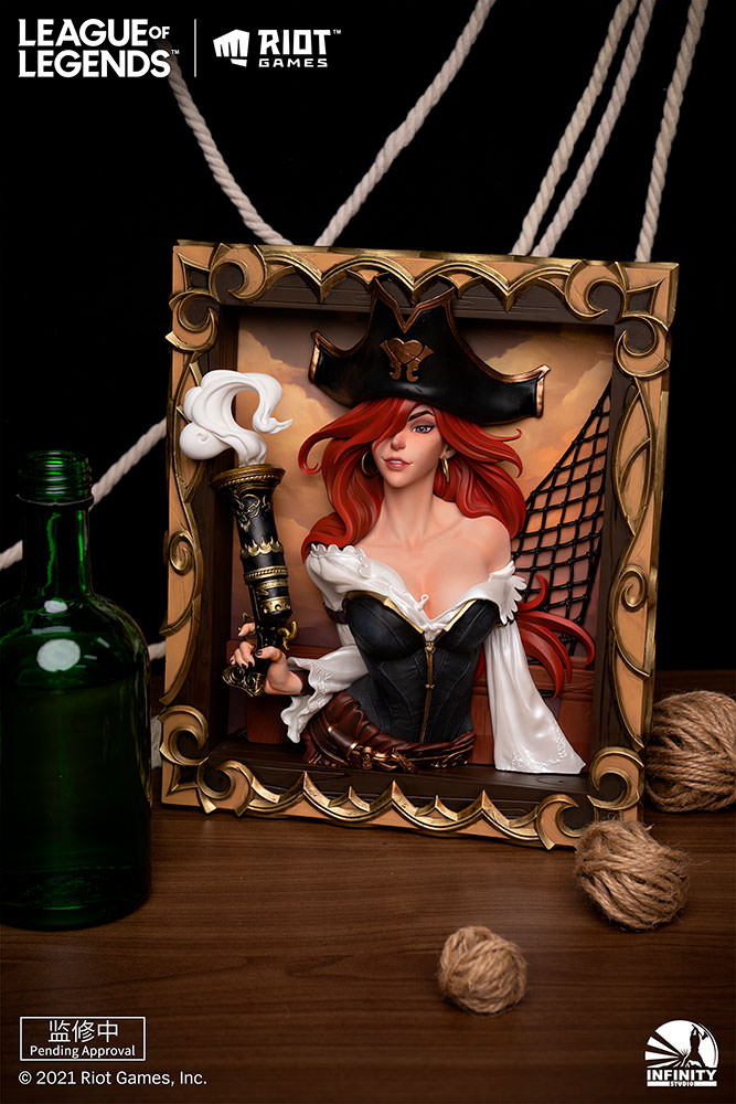 Miss Fortune the Bounty Hunter 3D Photo Frame