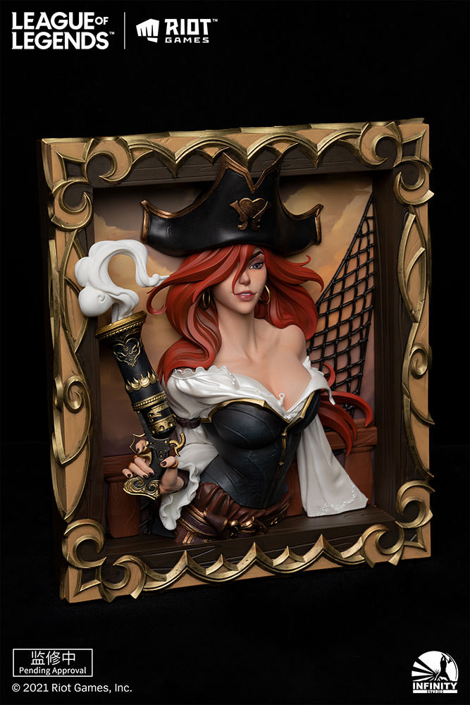 Miss Fortune the Bounty Hunter 3D Photo Frame