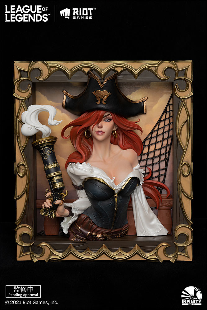 Miss Fortune the Bounty Hunter 3D Photo Frame- Prototype Shown