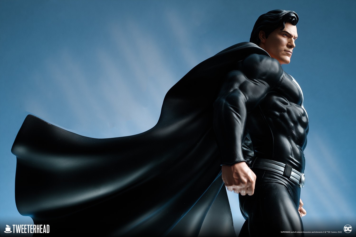 Superman (Black Suit) Exclusive Edition - Prototype Shown