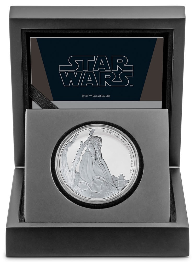 Ahsoka Tano 1oz Silver Coin View 4